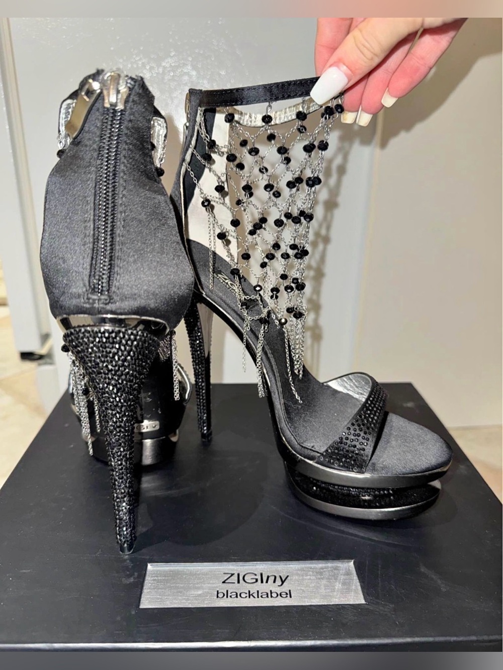 ZIGINY BLACKLABEL SPRINKLE PLATFORM DOUBLE